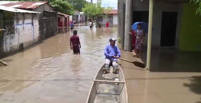 Más de 10.000 personas se ven afectadas por las lluvias en Colombia