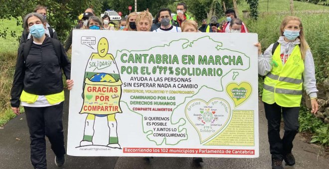 La Marcha Cantabria Solidaria por el 0,77% llega a Liébana este domingo