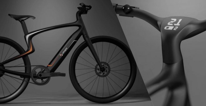 Urtopia: una bicicleta eléctrica deportiva y urbana de sólo 13 kilos y con manillar inteligente