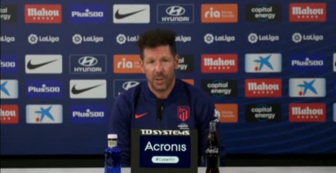 Simeone: "La gente exigirá a Griezmann como nos exige a nosotros"