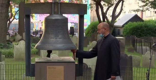 La Campana de la Esperanza de Nueva York suena en memoria de las víctimas del 11S