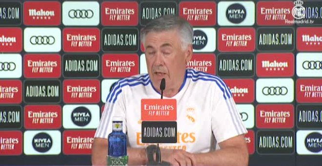 Ancelotti sobre el ataque de Ceferín a Florentino: "Si es incompetente un presidente que ha ganado 13 Champions... ¿Qué son los otros?"