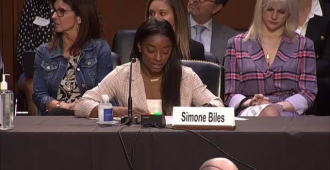 Simone Biles: "Culpo a Larry Nassar  y a todo el sistema que permitió y perpetró sus abusos"