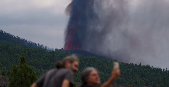 Aparece una nueva boca eruptiva en Tacande