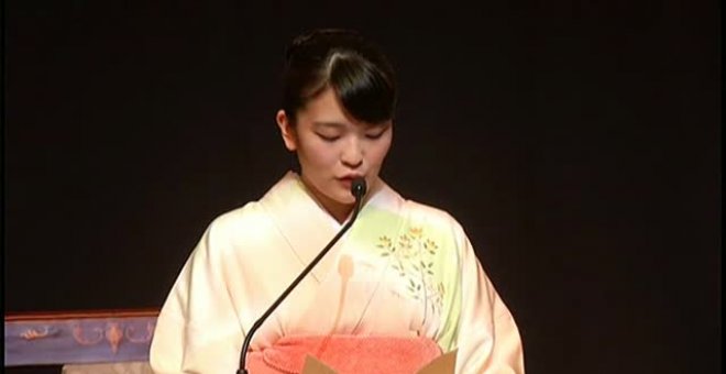 La princesa Mako de Japón cumple su sueño de amor