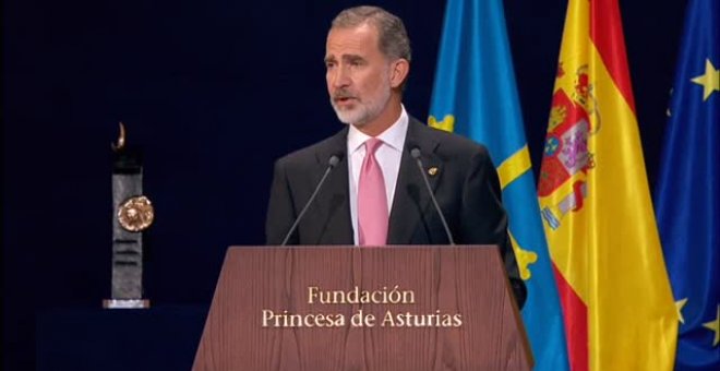 El rey sobre La Palma: "Nos han pedido que no les olvidemos y así será, no les olvidaremos"