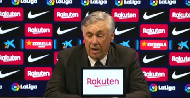 Ancelotti tras el clásico: "Ha sido un partido práctico e inteligente"