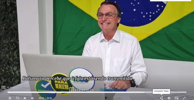 Cazan en un vídeo a Bolsonaro preguntando cuánto cuesta comprar a un juez del Tribunal Supremo