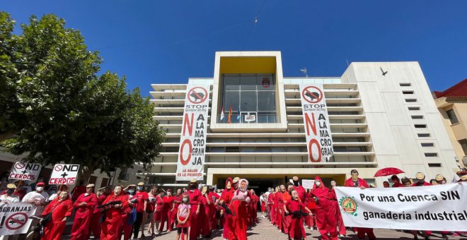 "Se venden 237 pueblos de Cuenca": organizan una subasta ficticia para denunciar la proliferación de macrogranjas