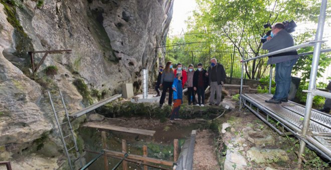 La 'Dama Roja' de El Mirón se expondrá en el Centro de Arte Rupestre el próximo año