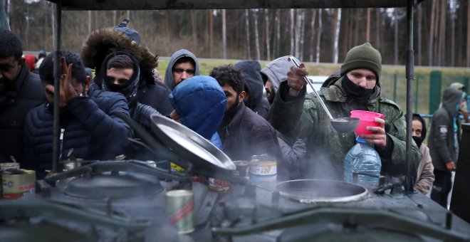 Frío y muerte en la "caza al refugiado" en la frontera polaca