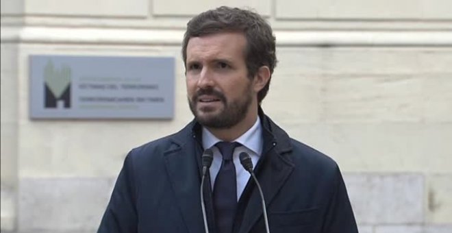 Casado insiste en la unidad del PP "para construir una alternativa para España urgente"