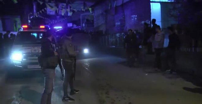 Caos de ambulancias y heridos tras una explosión en un campamento palestino en Líbano