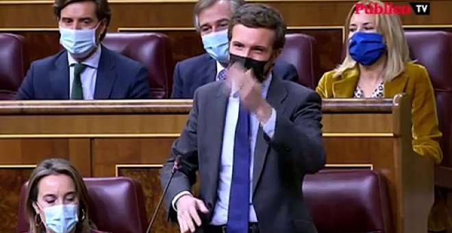 Casado llama "chorrada" al lenguaje inclusivo y pierde las formas en el Congreso