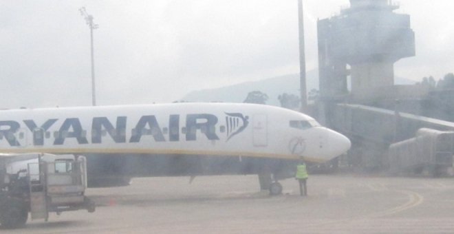 La niebla obliga a cancelar el vuelo Santander-Madrid