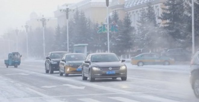 China emite una alerta por fuertes bajadas de temperaturas