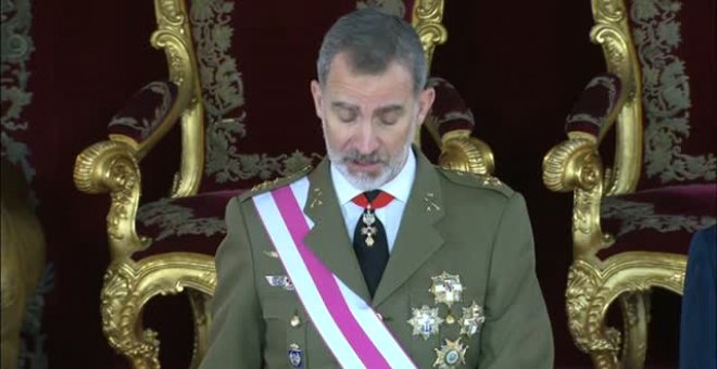 Felipe VI: "Quiero honrar la memoria y dignidad de las víctimas del terrorismo"