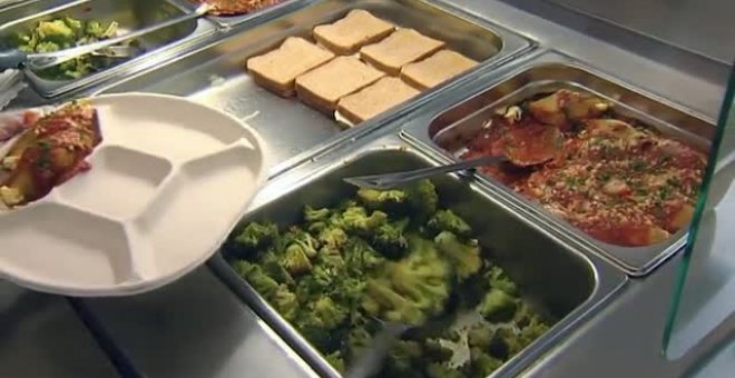 Los "viernes veganos" aterrizan en las escuelas de Nueva York para frenar la obesidad infantil