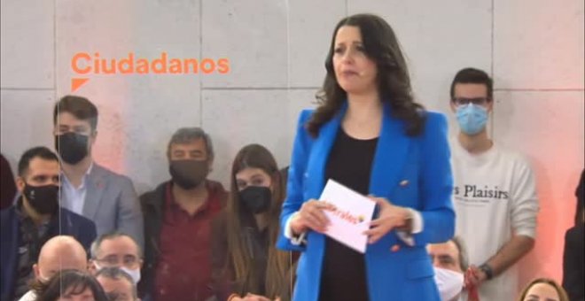 Arrimadas a Mañueco: "No tuvo lo que hay que tener para repetir una mentira de esa calaña"