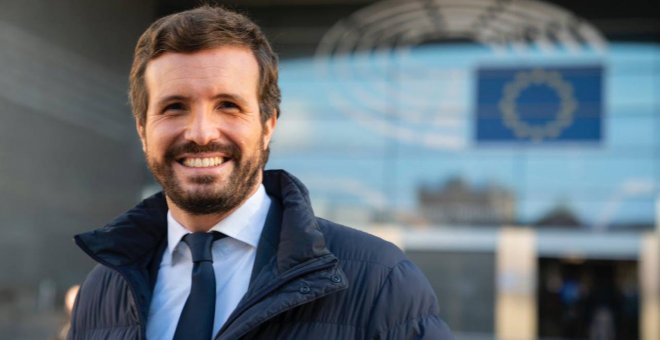 ¿A qué juegan Pablo Casado y el PP en Bruselas?