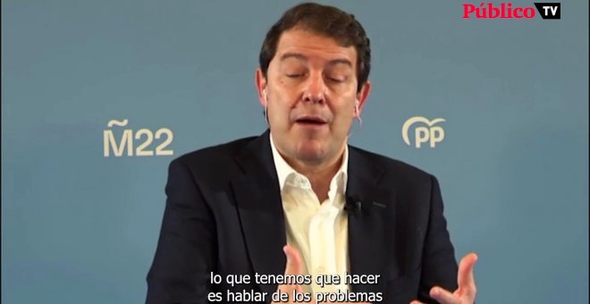 Fernández Mañueco: "No se trata de hablar de si vicepresidencia sí o no"