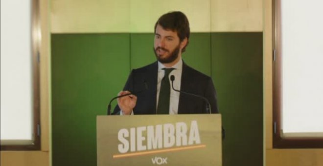 García-Gallardo: "No vamos a abstenernos y vamos a hacer valer nuestros votos"