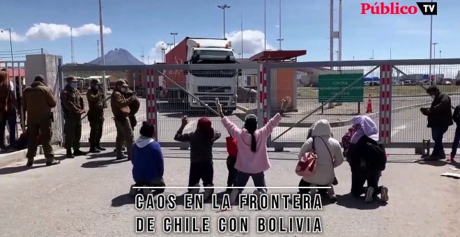 Caos en la frontera entre Chile y Bolivia