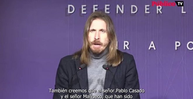 Pablo Fernández (Unidas Podemos): "A la ultraderecha se le hace frente ampliando derechos"