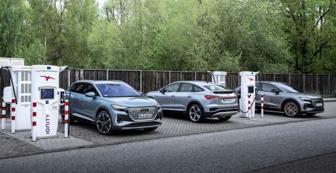 El Audi Q4 e-tron mejora su velocidad de carga y recibe un nuevo paquete de conectividad