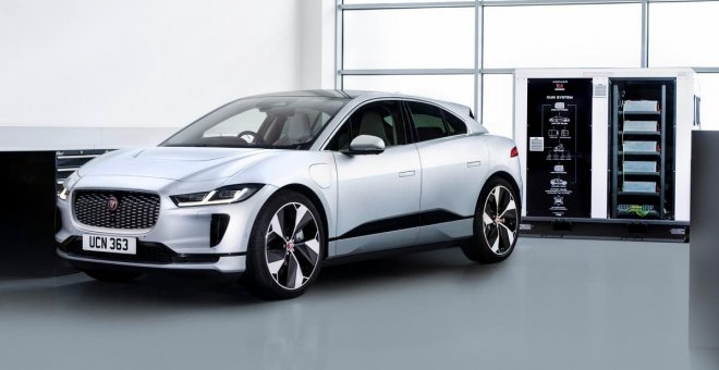 La solución de Jaguar para las primeras baterías usadas de sus coches eléctricos