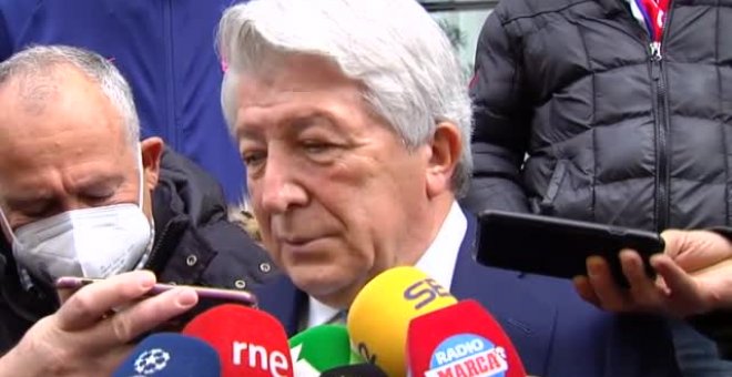 Cerezo: "Si tenemos la suerte de no ganar en casa y nos clasificamos para cuartos, igual hasta somos campeones"