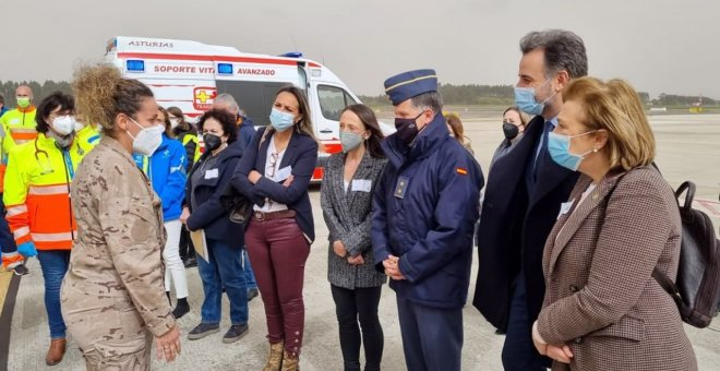 Asturias ya acoge a los 110 desplazados ucranianos