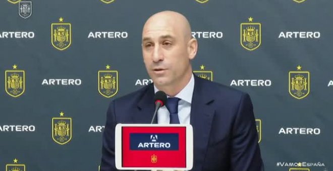 Rubiales insiste en que no se hablará con Luis Enrique hasta después del Mundial