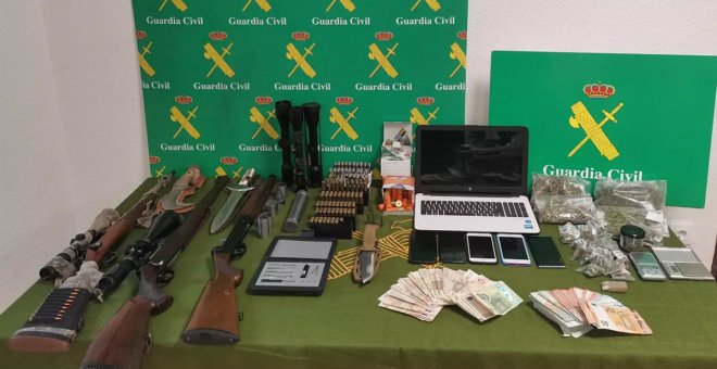 Asaltaban casas de Almadén para robar armas de caza y venderlas después en el mercado negro