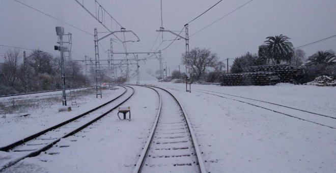 La nieve llegará en las próximas horas, que afectará a gran parte de Cantabria