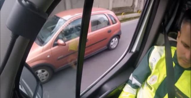 La Guardia Civil intercepta hasta 30 infractores en un día en las carreteras gallegas