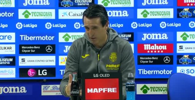 Emery valora la victoria en el Coliseum: "Todavía aspiramos a puestos europeos"