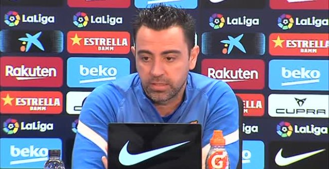 Xavi: "Tenemos que seguir creyendo en lo que estamos haciendo"