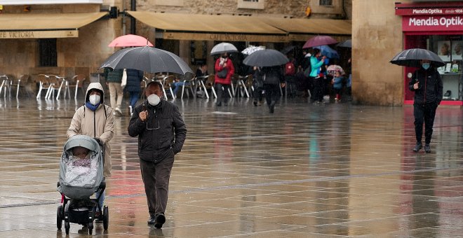 Regresan las lluvias y bajan las temperaturas de forma generalizada