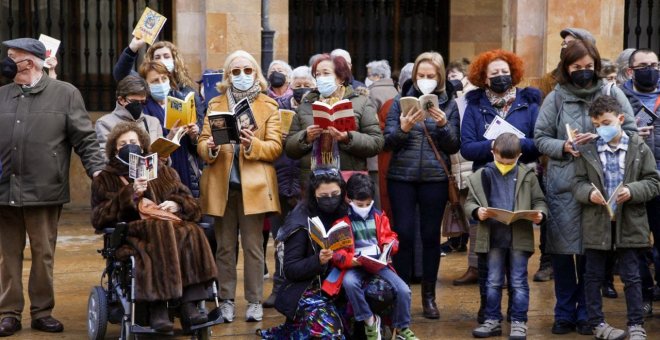 Día del Libro sin cuentacuentos en Oviedo