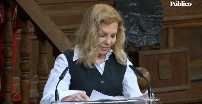 Cristina Peri Rosi recibe el Premio Cervantes: "Tuve claro que en una sociedad patriarcal ser mujer e independiente era raro y sospechoso"