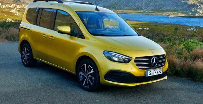 Mercedes anuncia que la EQT, su furgoneta eléctrica, "sigue en fase de desarrollo"