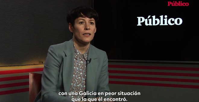 Ana Pontón, sobre Alberto Núñez Feijóo