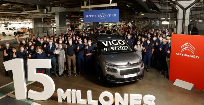 ¡Y ya van 15 millones! Esta Citroën ë-Berlingo eléctrica hace historia en Vigo