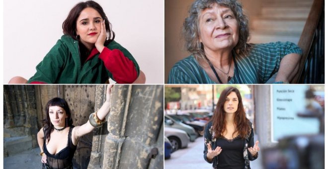 Ofelia Fernández, Rita Segato, Itziar Ziga y Clara Serra en la Escuela Feminista de AMA más internacional