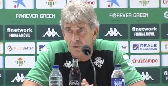 Pellegrini, antes del encuentro con el Real Madrid: "Siempre hay un orgullo deportivo de intentar ganar"