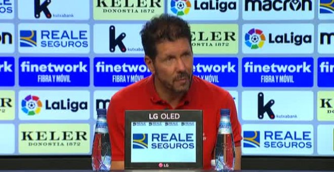 Simeone: "Esta temporada hemos estado cerca de no llegar"