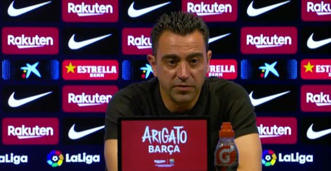 Xavi: "Hemos salvado una temporada que podría haber sido catastrófica"