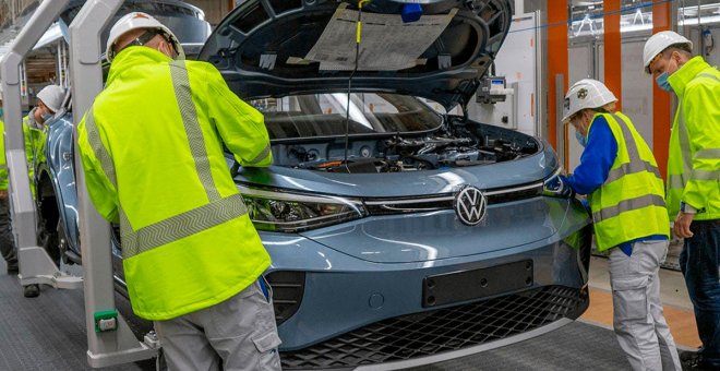 El ID.4 ya se fabrica en Emden, el SUV eléctrico global de Volkswagen llegará a todos los mercados