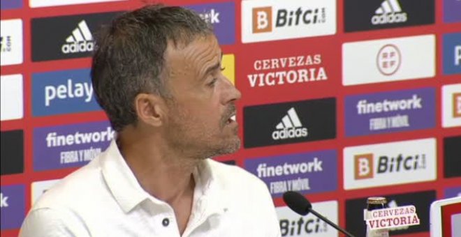 Luis Enrique deja claro su apoyo a Rubiales: "La RFEF tiene los máximos estándares de transparencia"